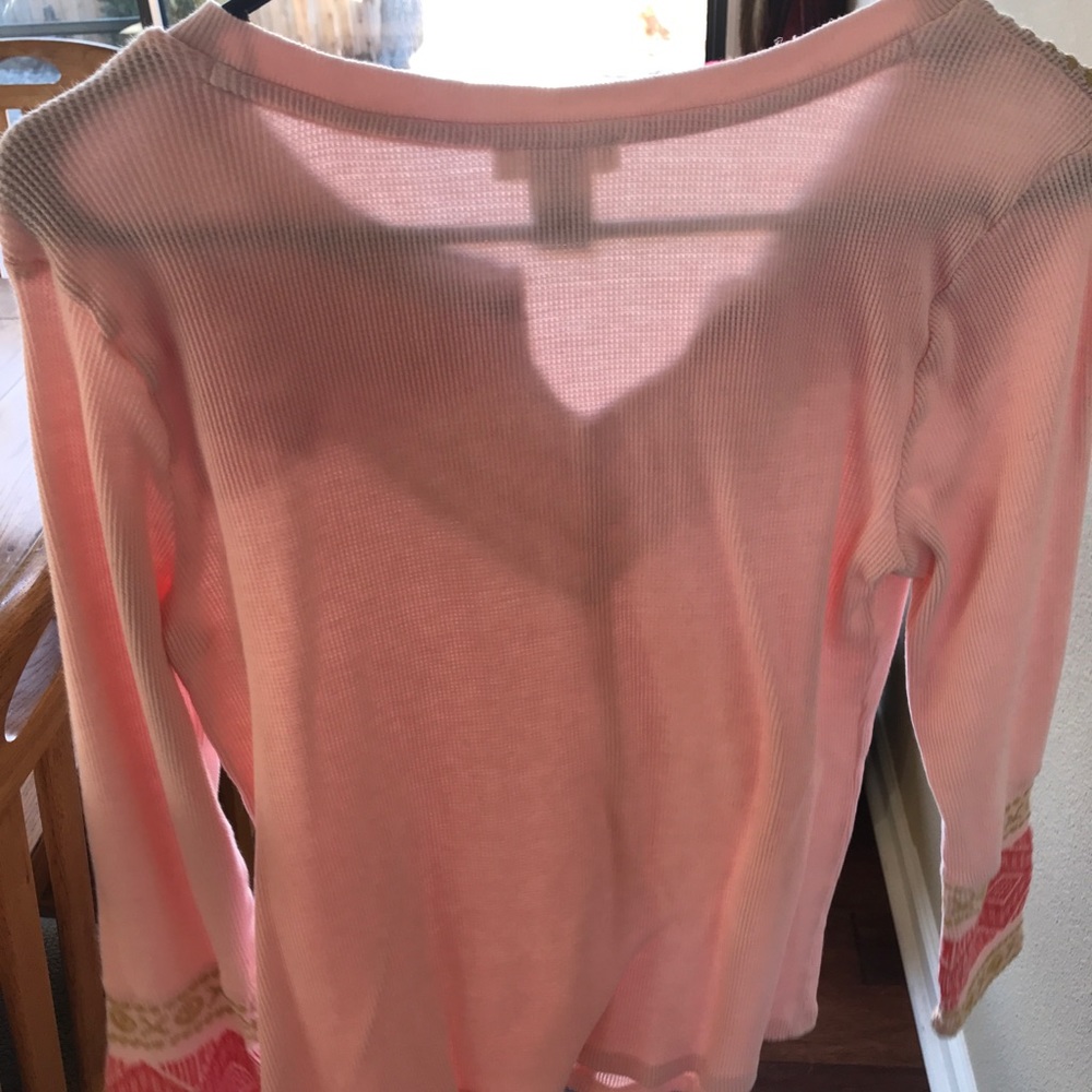 Pink Aztec Top - Picture 3 of 4
